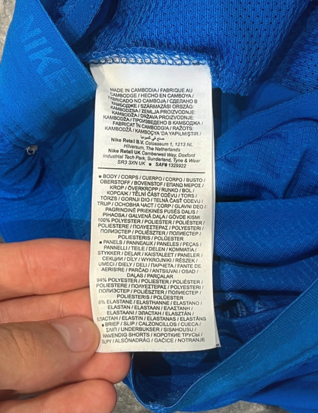 Blue Nike Men’s Dri Fit Flex Stride 7” Running Shorts