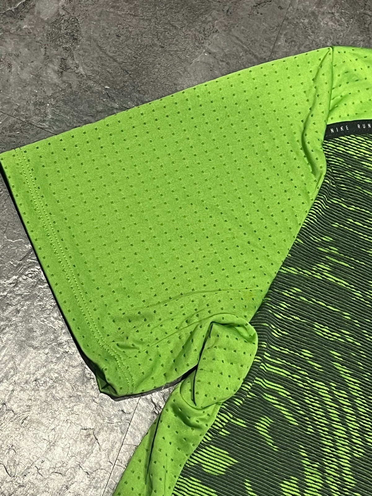 Green Nike Men’s Dri Fit Rise 365 Running Division T Shirt