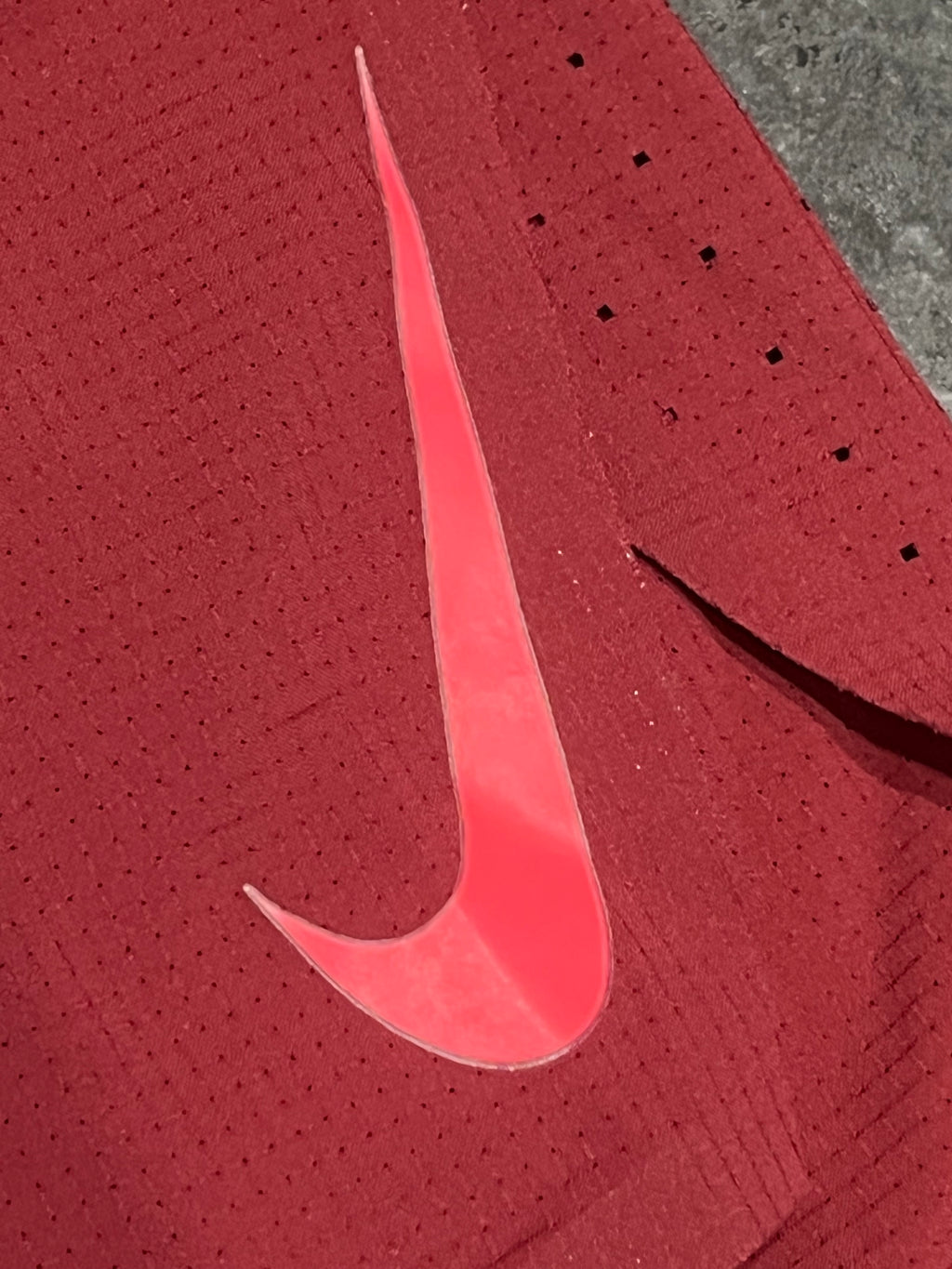 Red Nike Men’s Dri Fit ADV Aeroswift 2” Racing Split Shorts