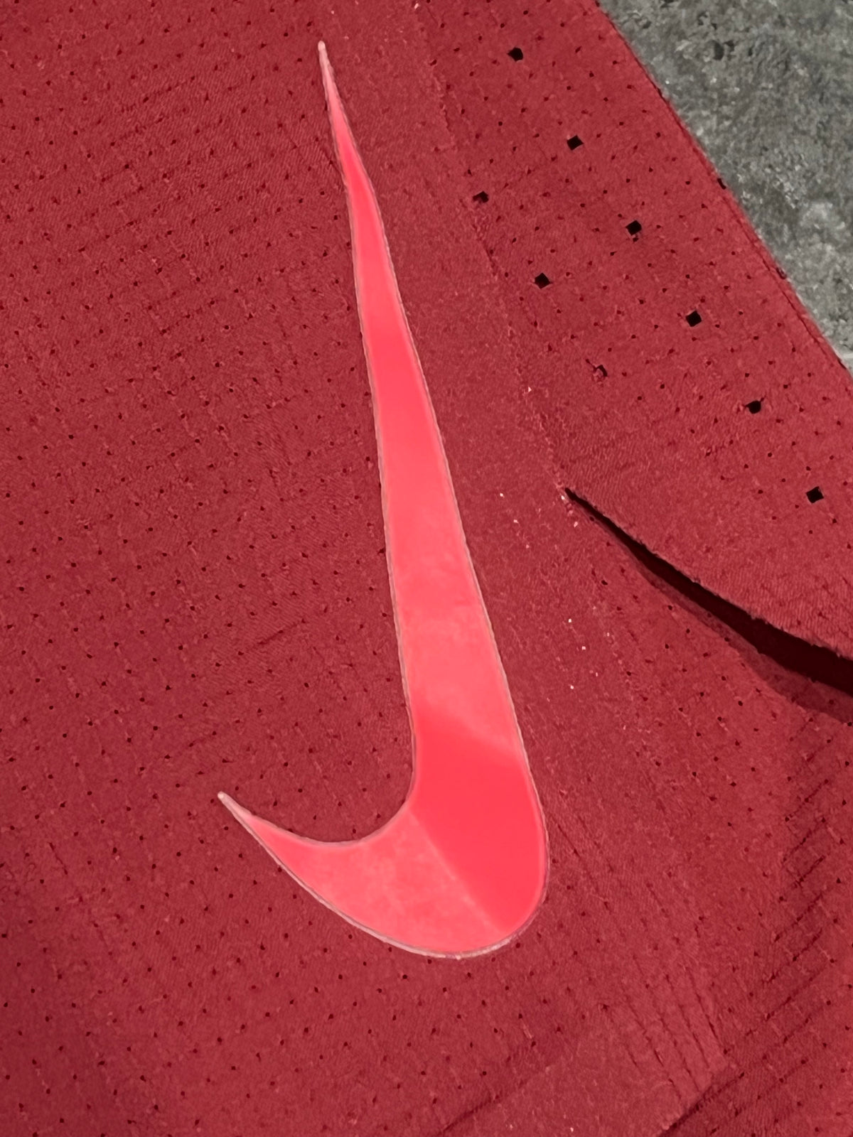 Red Nike Men’s Dri Fit ADV Aeroswift 2” Racing Split Shorts