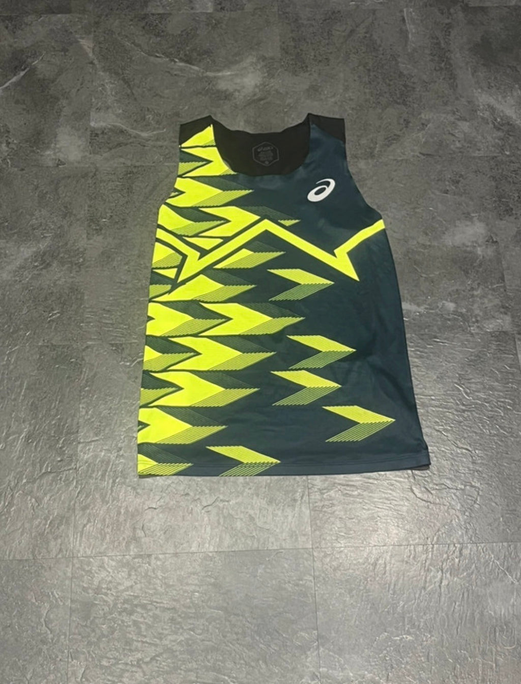 Geometric Asics Men’s Pro Elite Racing Singlet