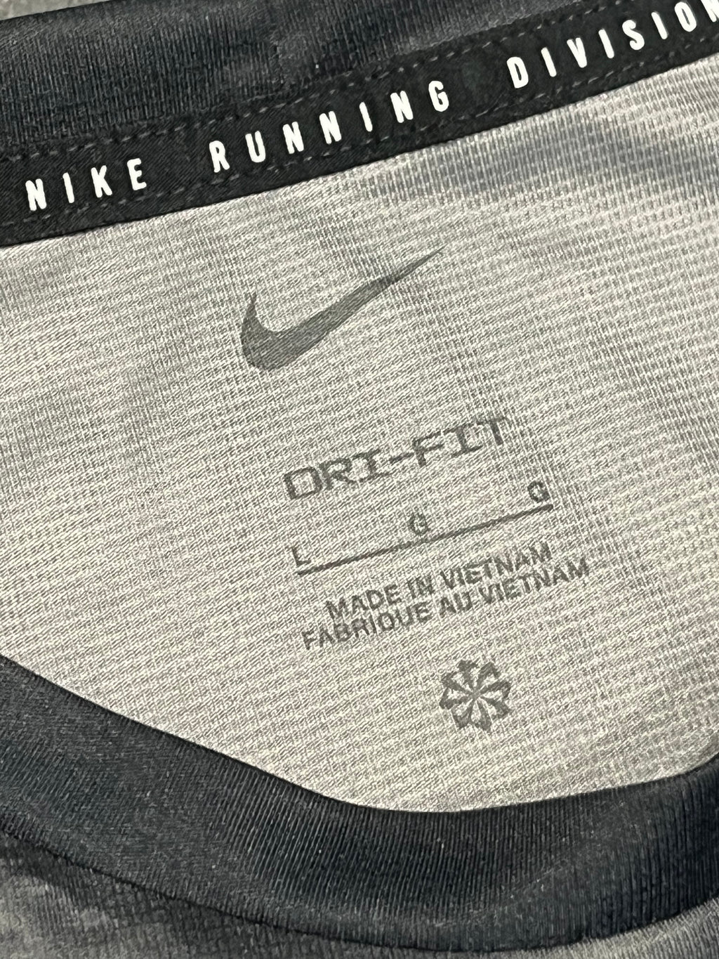 Black/Grey Nike Men’s Dri Fit Running Division T Shirt