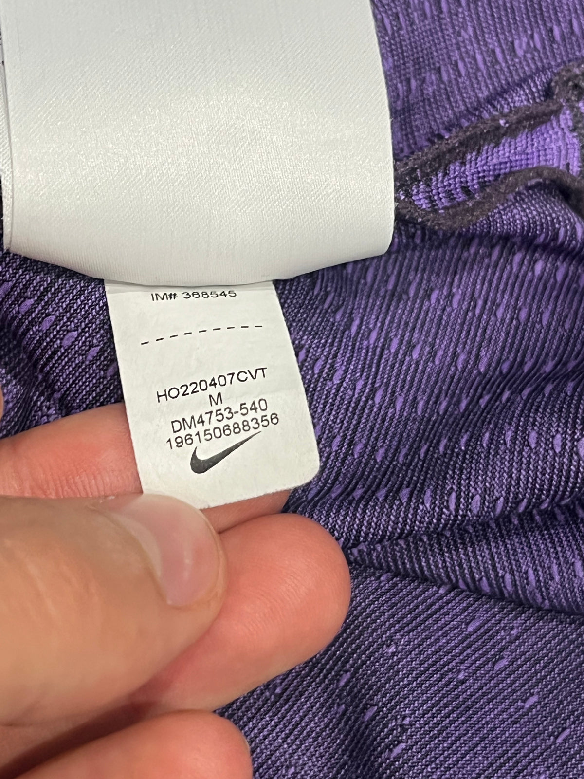 Purple Nike Men’s Dri Fit ADV Running T Shirt