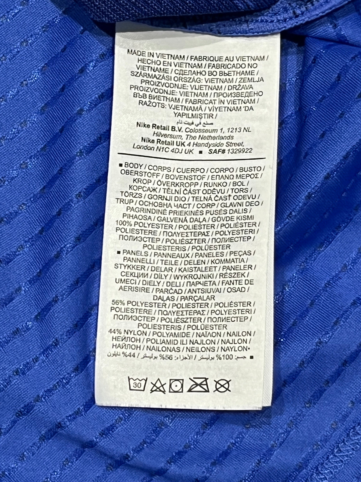 Blue Nike Men’s Dri Fit Rise 365 Running Division T Shirt
