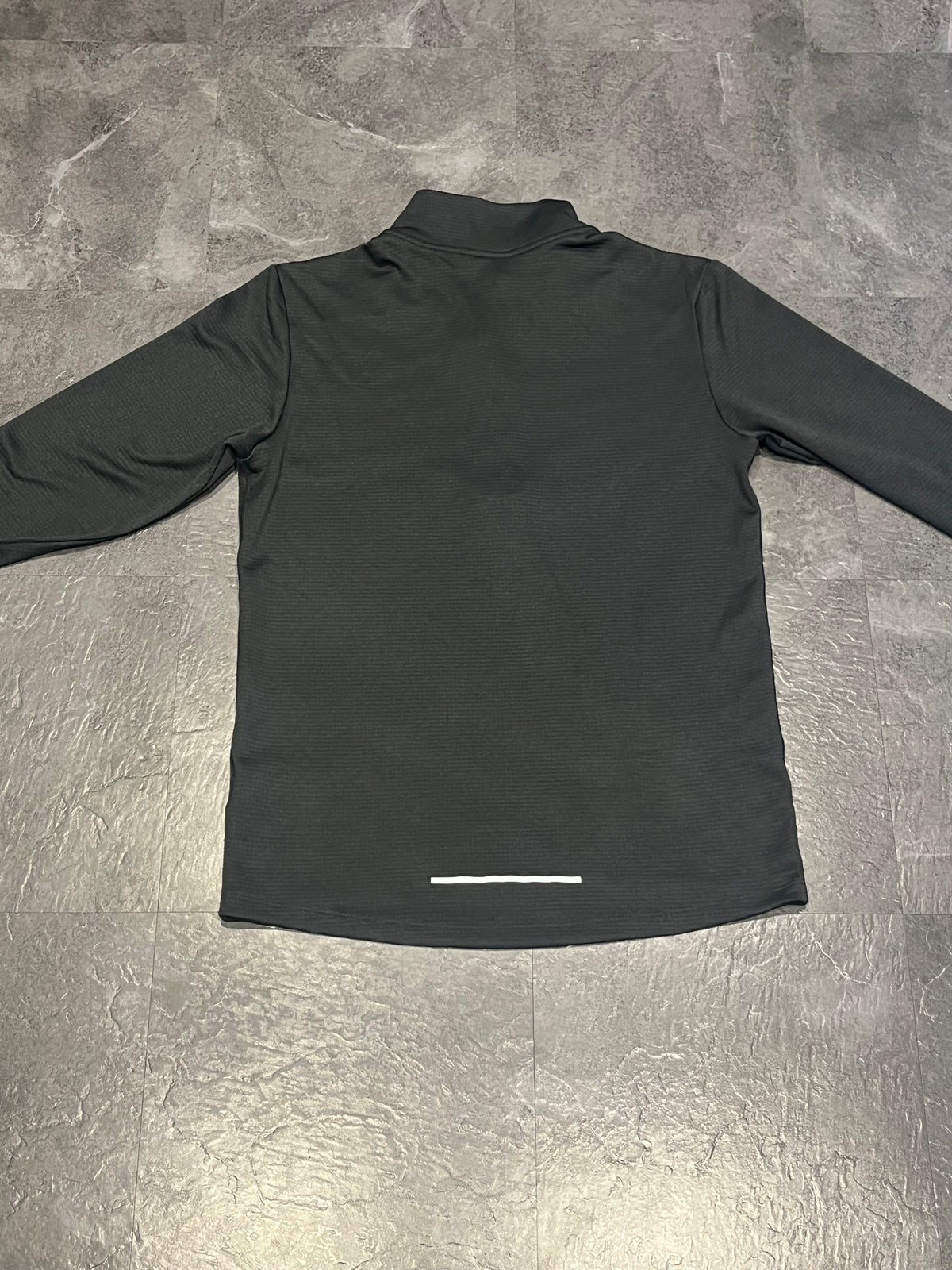 Black Nike Men’s Dri Fit Pacer 1/2 Zip Running Top