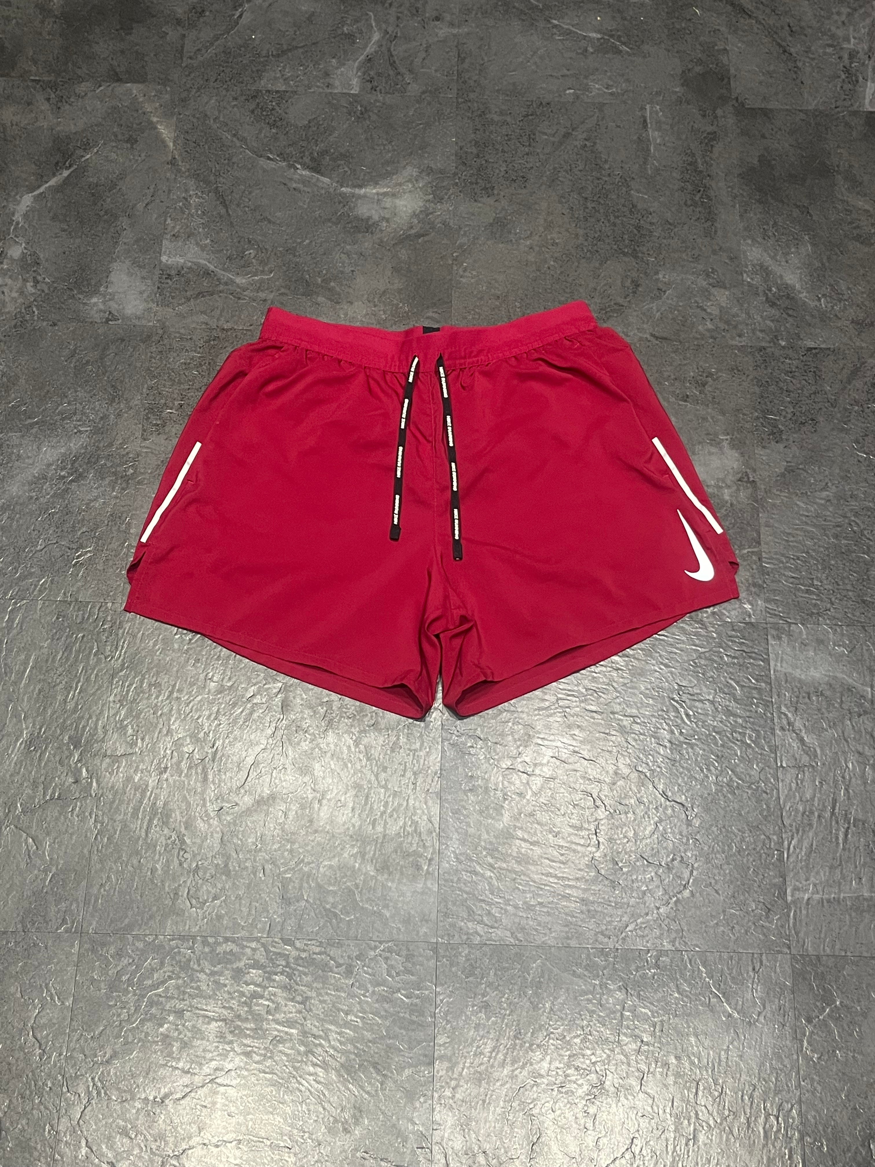 Berry Nike Men’s Dri Fit Flex Stride 5” Brief Lined Running Shorts