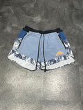 Light Blue Camo Nike Men’s Dri Fit Trail 5” Brief Lined Running Shorts
