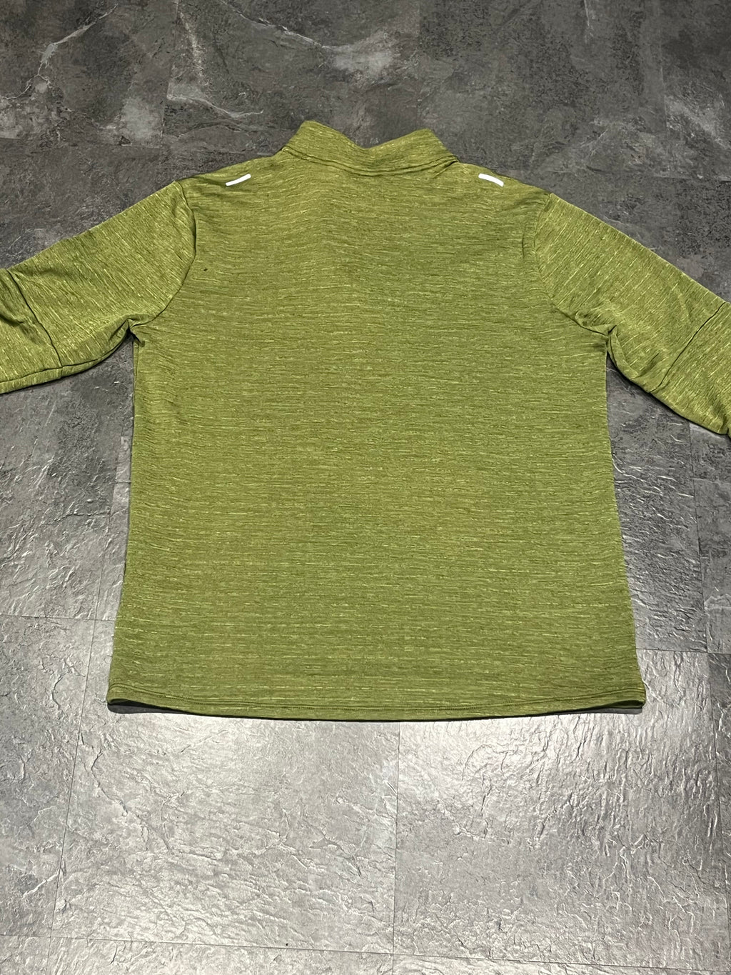 Green Nike Men’s Therma Fit 1/4 Zip Running Top