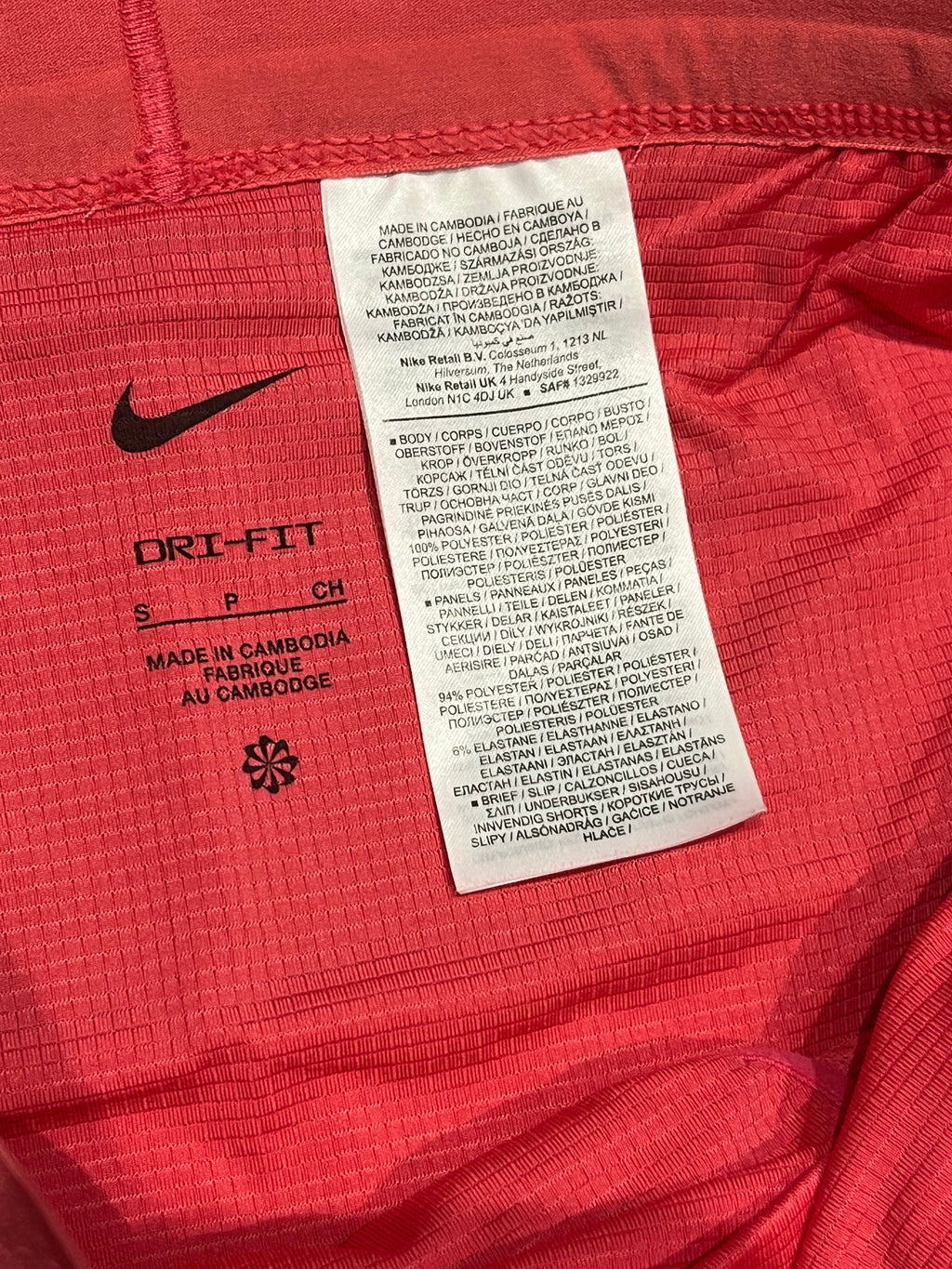 Pink Nike Men’s Dri Fit Flex Stride 5” Brief Lined Running Shorts