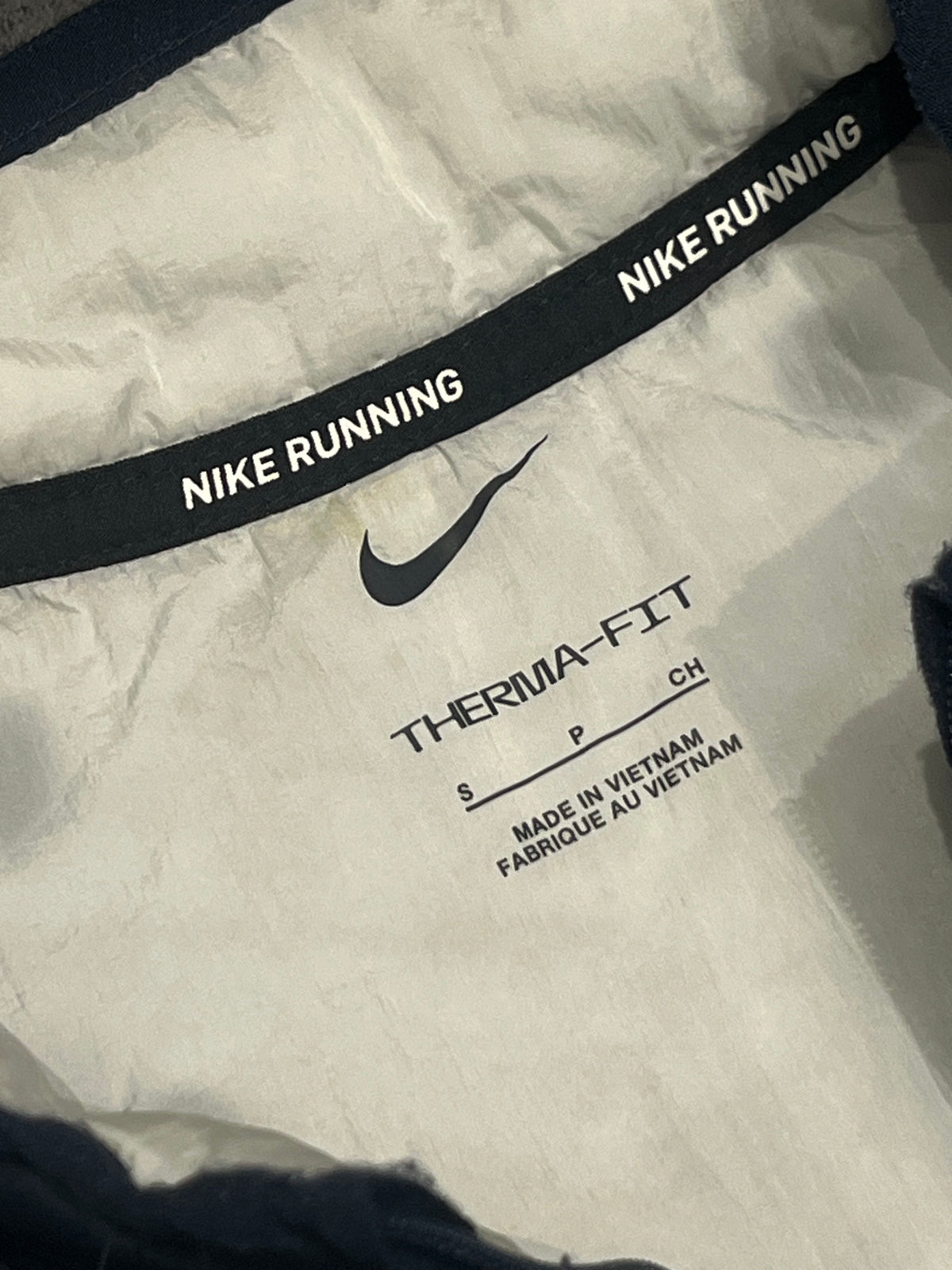Blue Nike Men’s Therma Fit Running Gilet