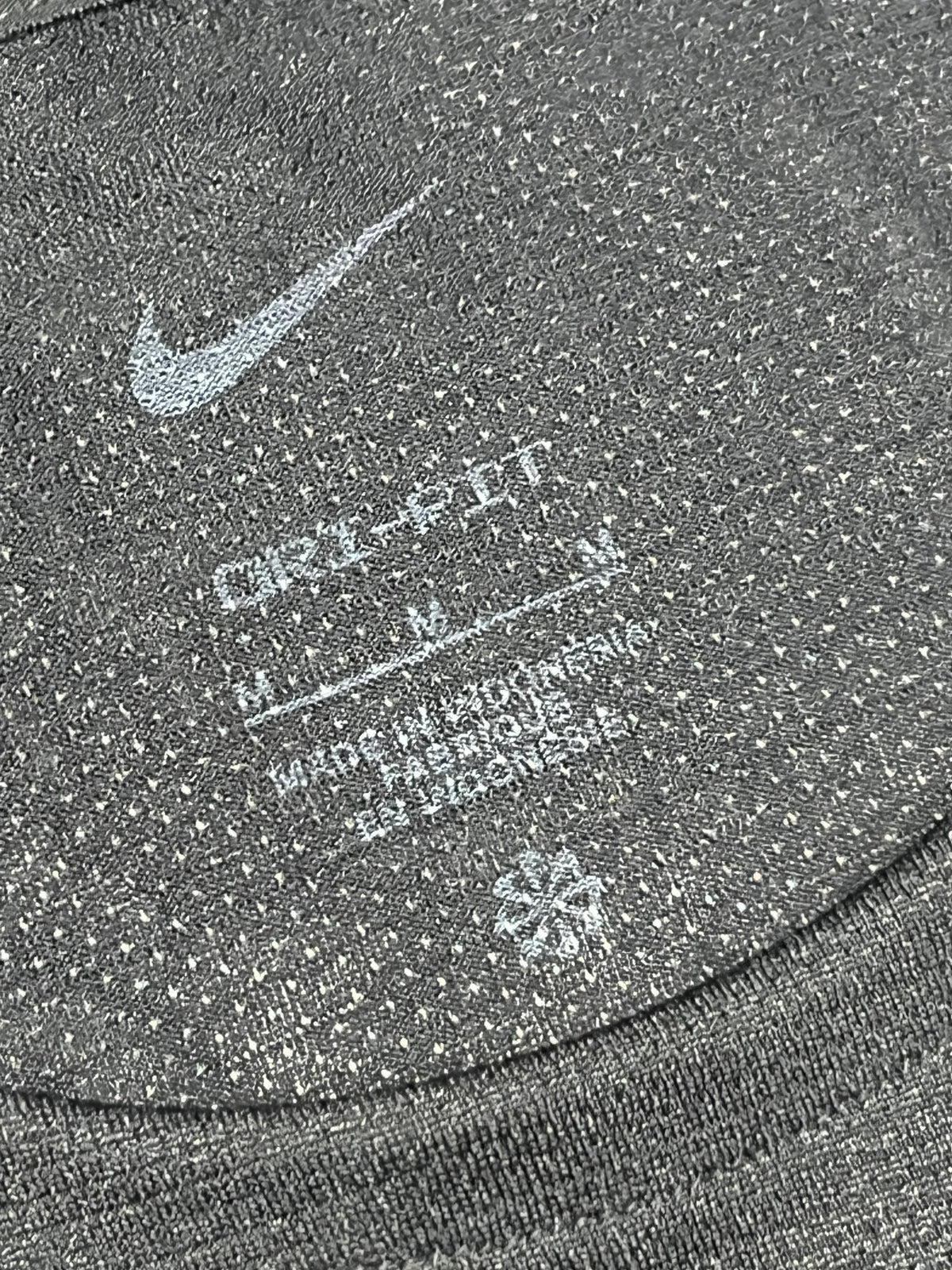 Black Nike Men’s Dri Fit Miler Running T Shirt