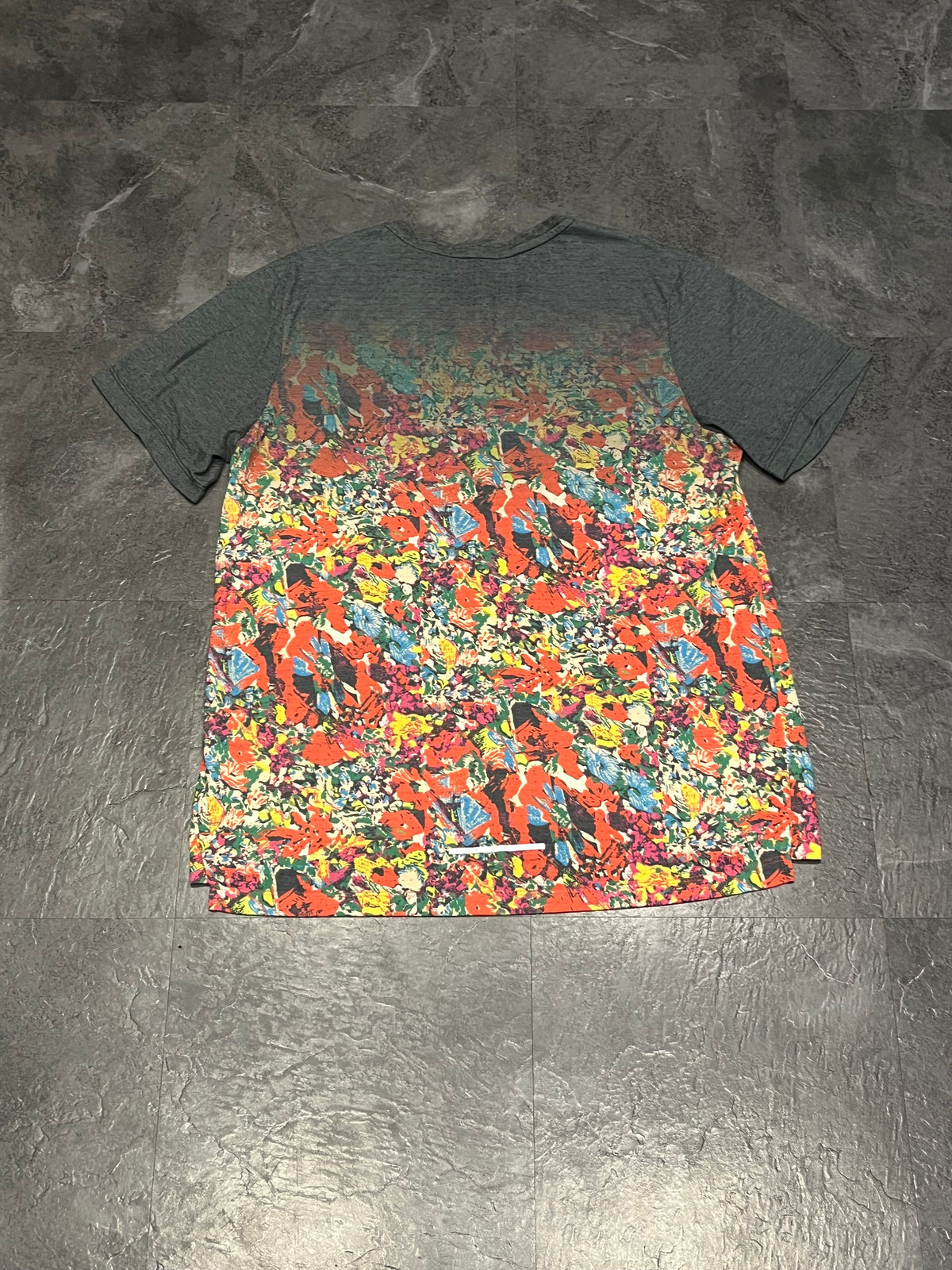 Floral Nike Men’s Dri Fit Miler Running T Shirt