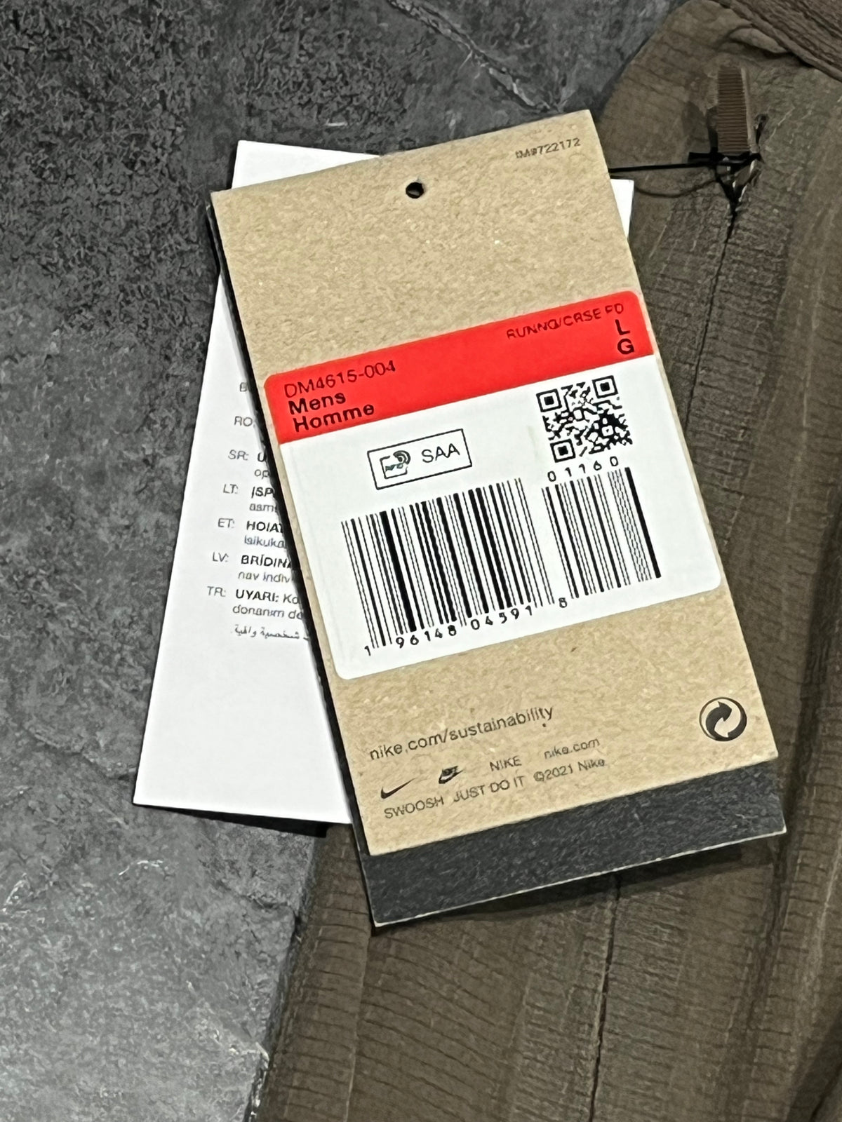 Light Brown Nike Men’s Dri Fit ADV Aeroswift Racing Bottoms