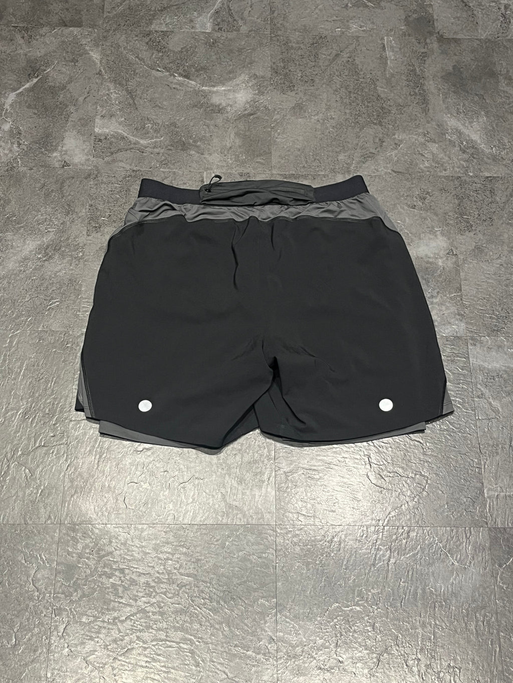 Black & Grey Asics Men’s Actibreeze 2in1 5” Running Shorts