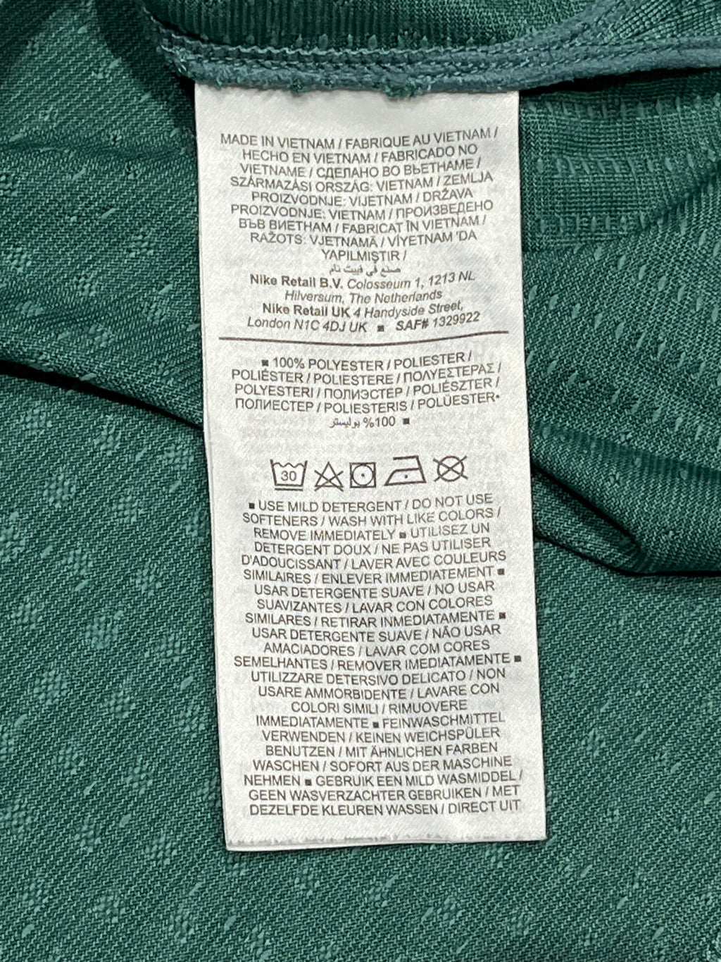 Green Nike Men’s Dri Fit ADV Running T Shirt