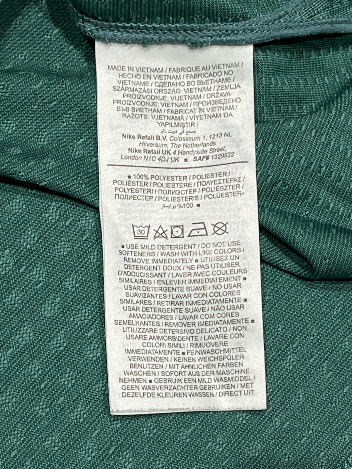 Green Nike Men’s Dri Fit ADV Running T Shirt