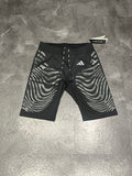 Black Adidas Adizero Men’s Control Rheon Racing 1/2 Tights