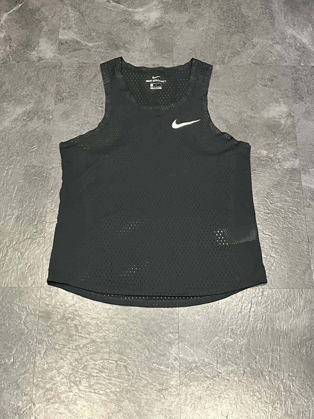 Black Nike Men’s Aeroswift Pro Elite Racing Singlet