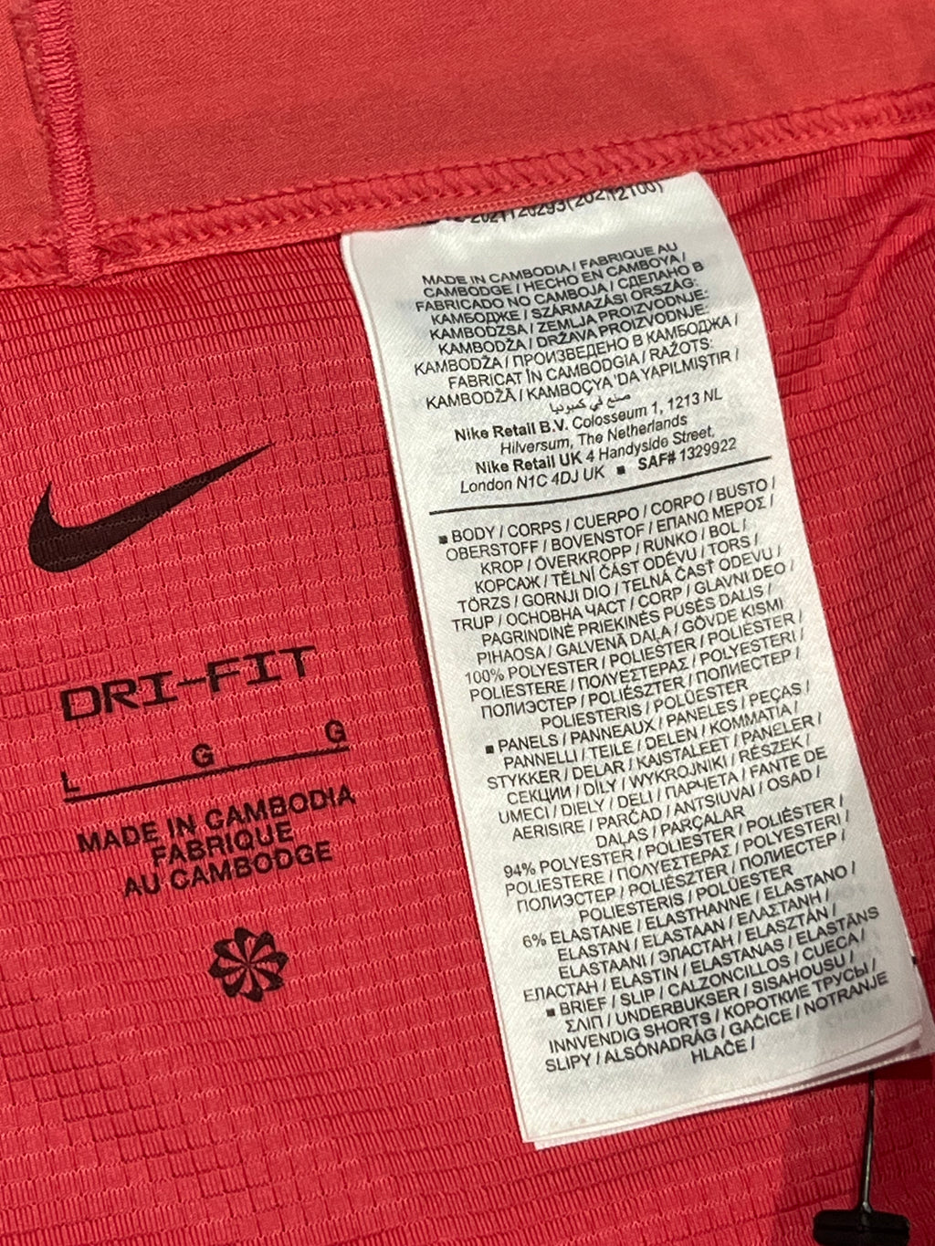 Pink Nike Men’s Dri Fit Flex Stride 7” Brief Lined Running Shorts