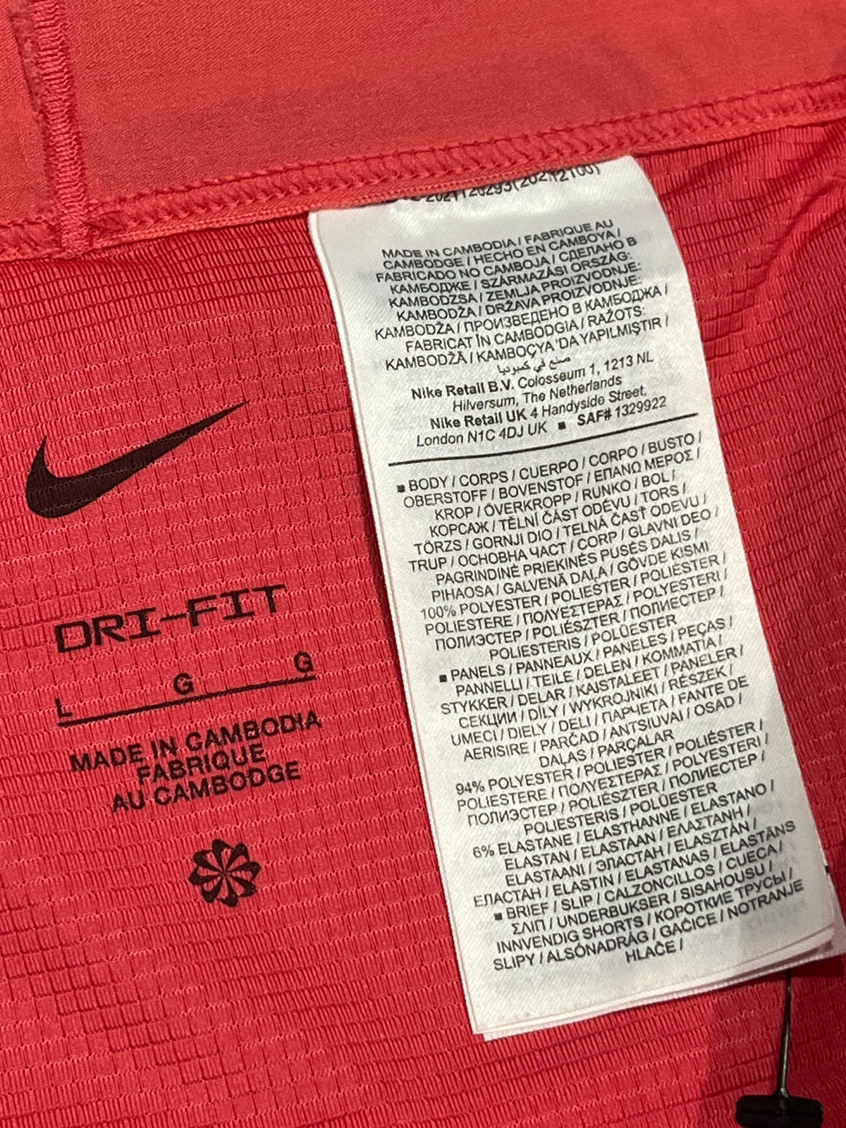 Pink Nike Men’s Dri Fit Flex Stride 7” Brief Lined Running Shorts