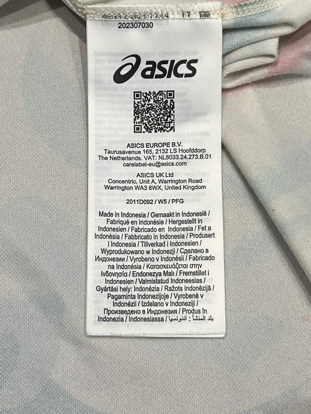 Asics All Over Print Men’s Actibreeze Road Running T Shirt