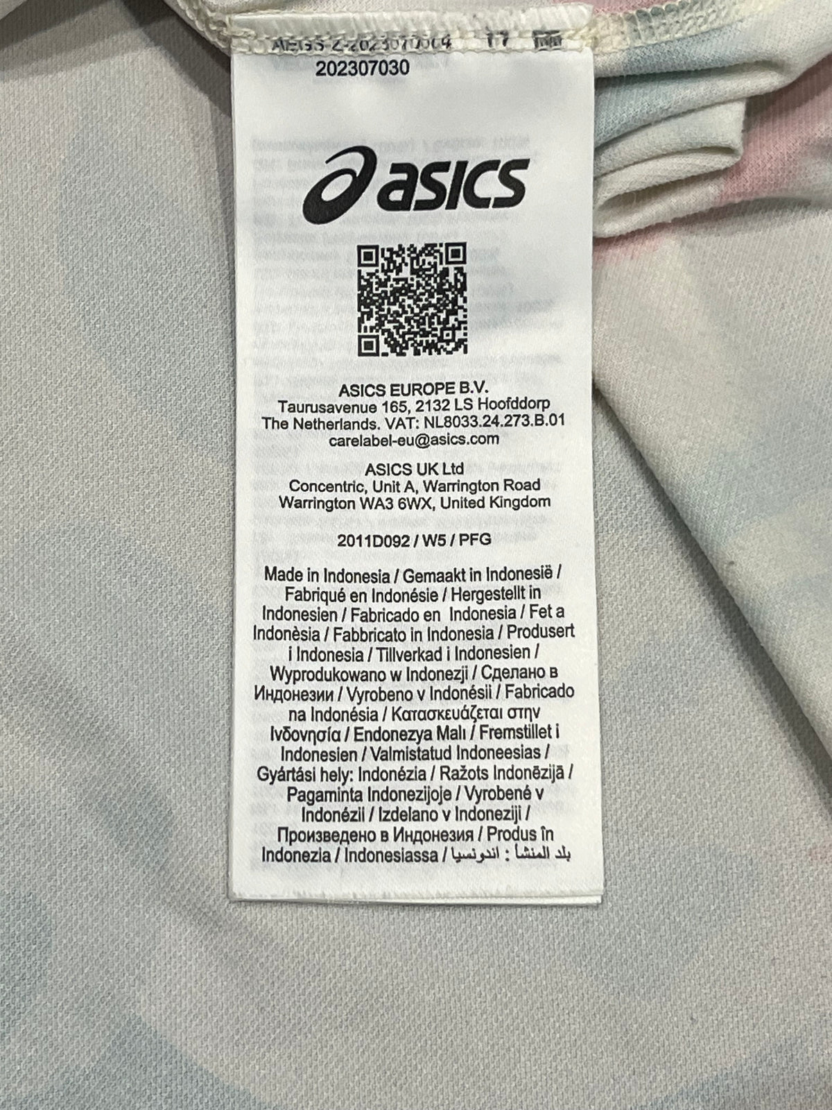 Asics All Over Print Men’s Actibreeze Road Running T Shirt