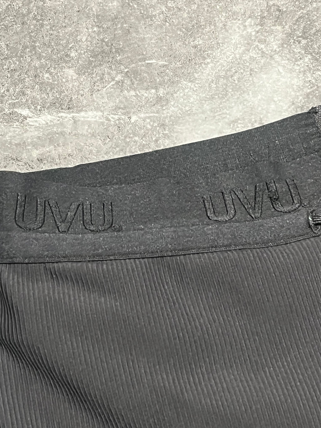 Black UVU Men’s Performance Running 1/2 Tights