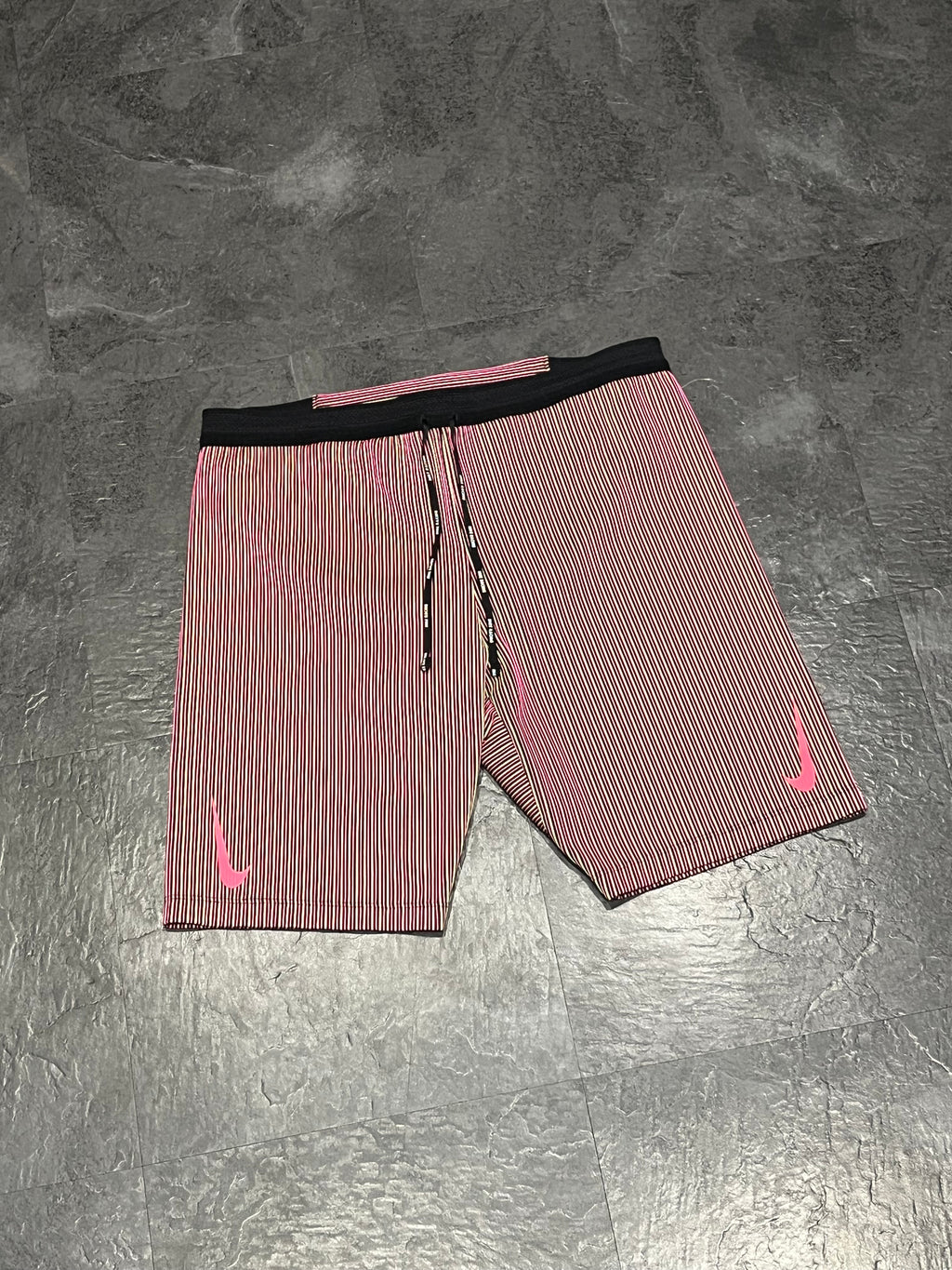 “Pink Rhubarb” Nike Men’s Dri Fit ADV Aeroswift Racing 1/2 Tights