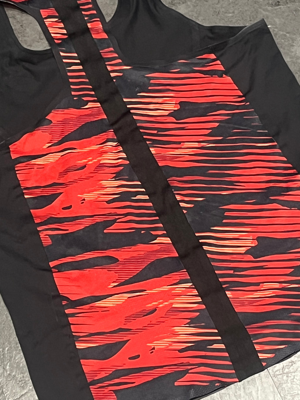 Black & Red Asics Men’s Performance Racing Singlet