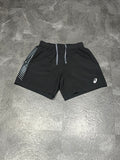 Black/Grey Asics Icon Men’s 5” Brief Lined Running Shorts