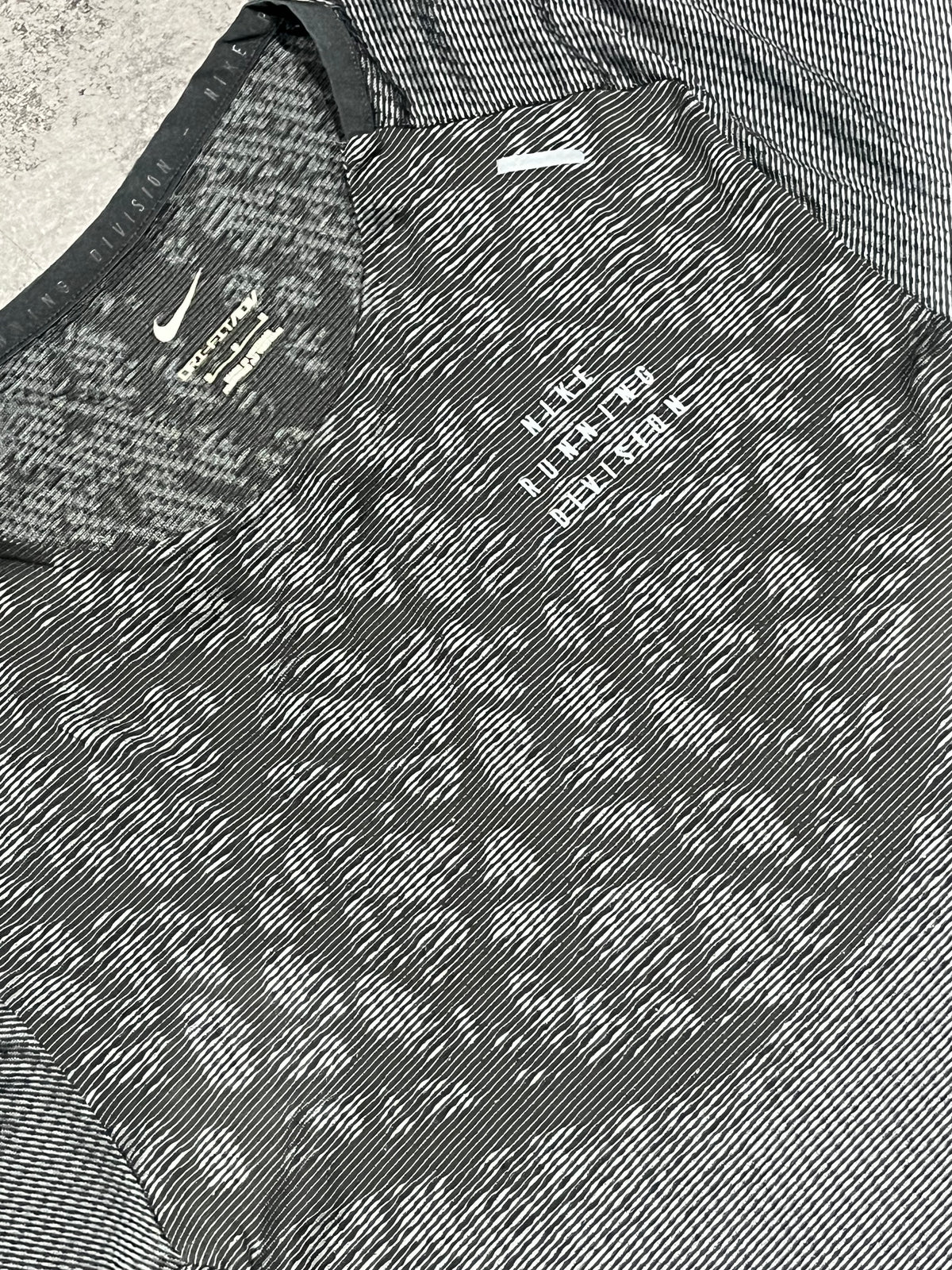 Dark Grey/Black Nike Men’s Dri Fit ADV Running Division T Shirt