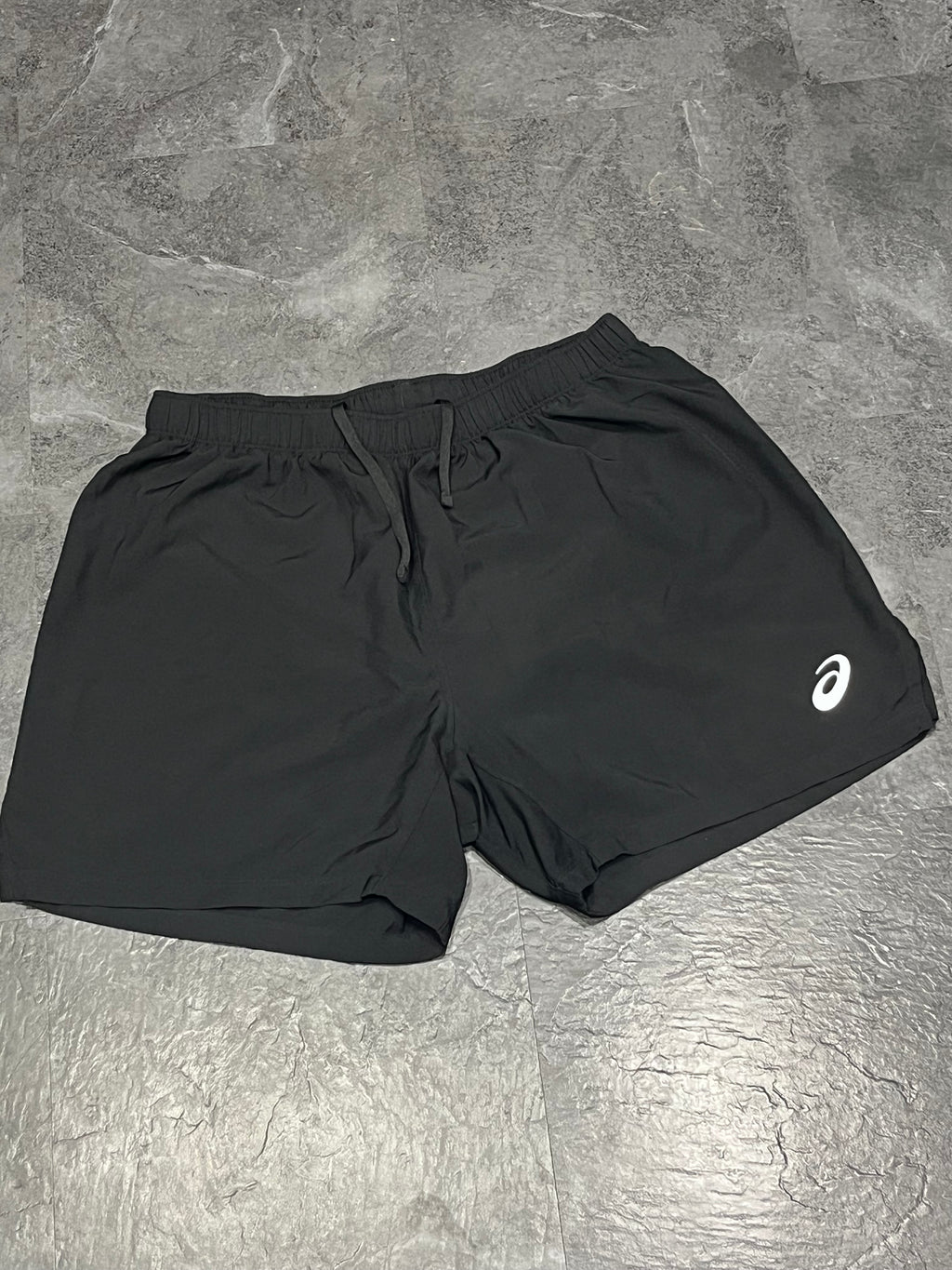 Performance Black Asics Men’s 5” Running Shorts