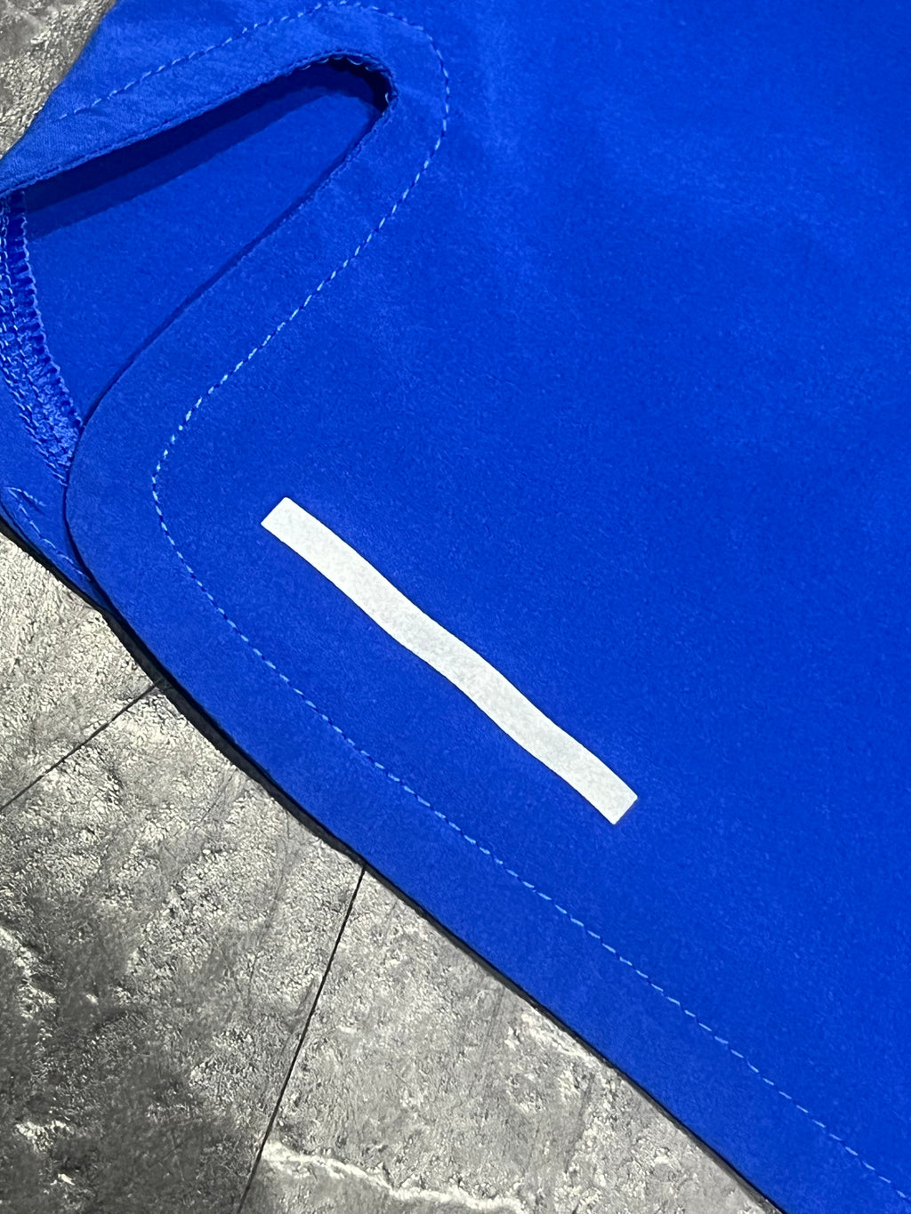 Blue Nike “Second Sunrise” Men’s Dri Fit Trail 7” Brief Lined Running Shorts