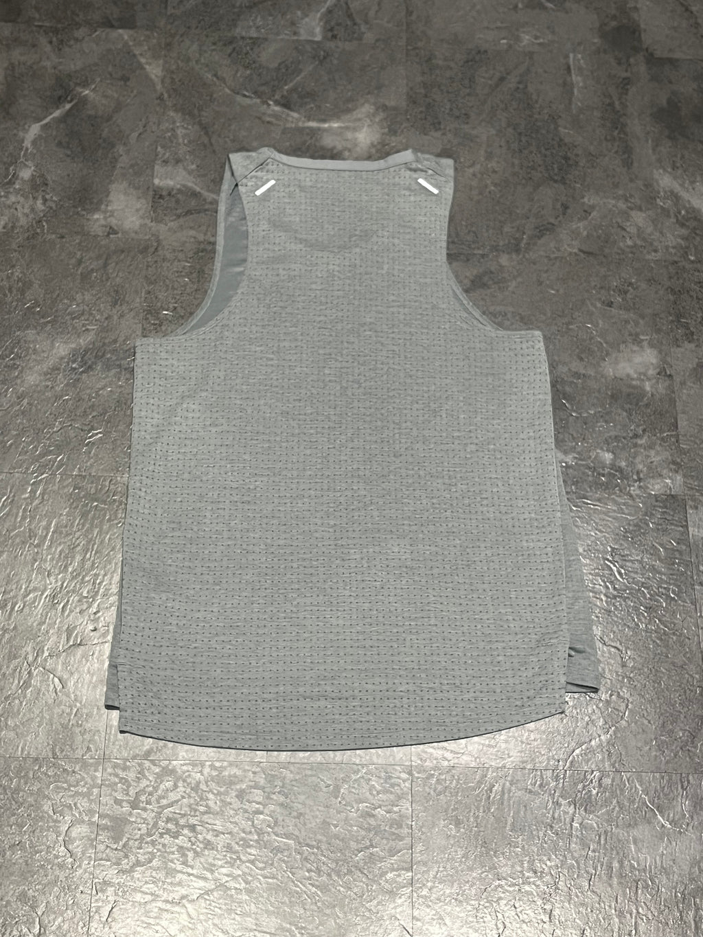 Grey Nike Men’s Dri Fit Rise 365 Miler Running Vest