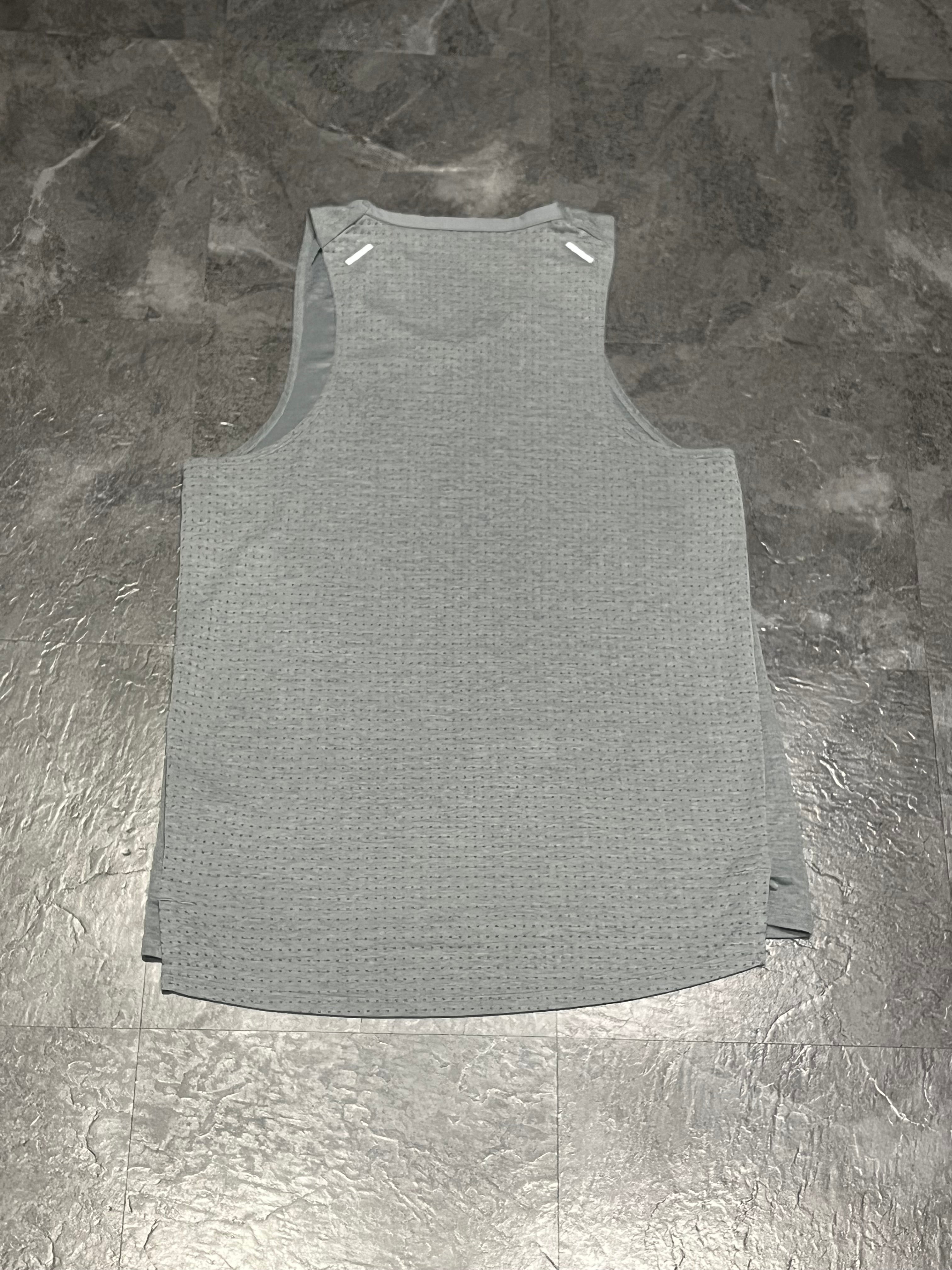 Grey Nike Men’s Dri Fit Rise 365 Miler Running Vest