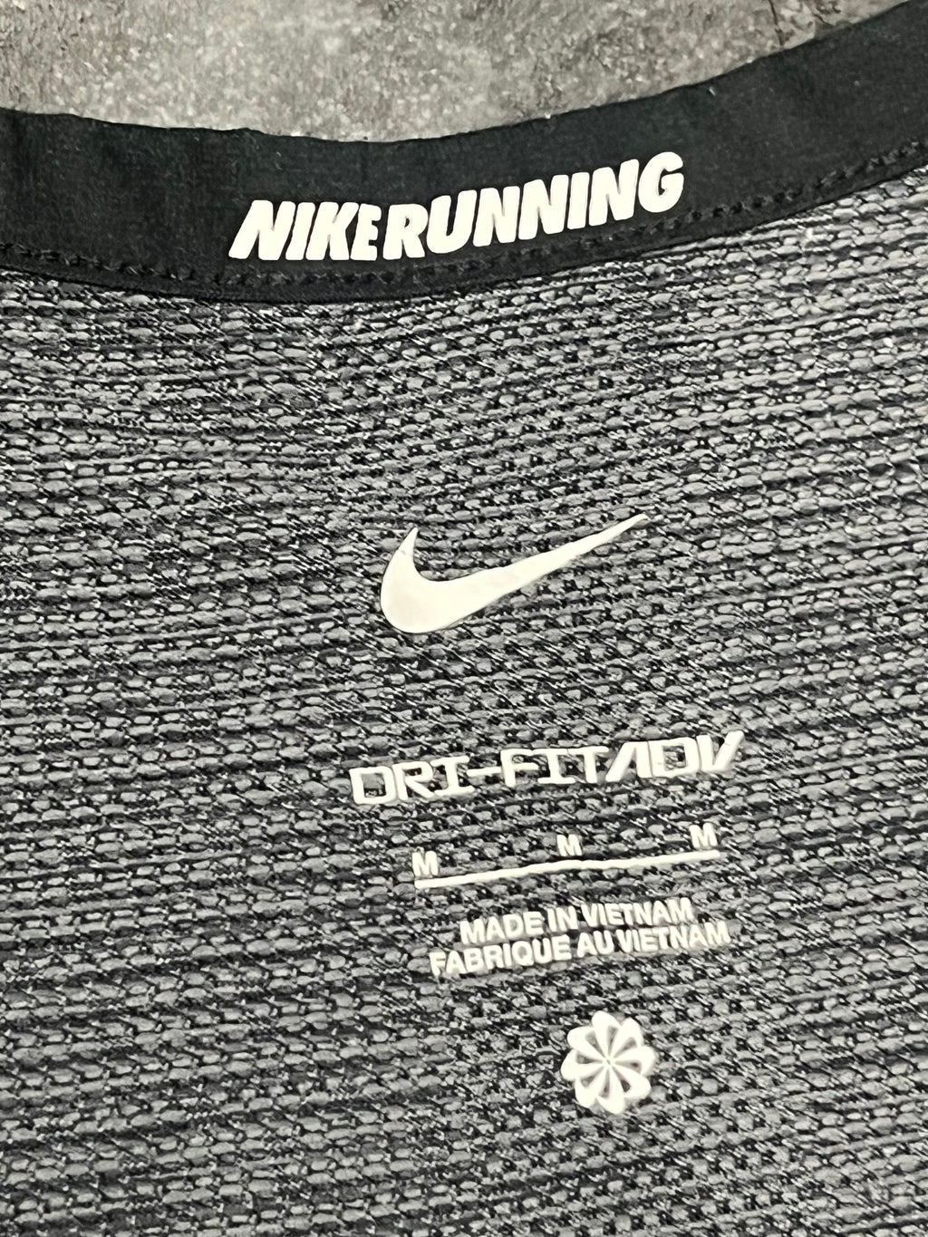 Dark Grey Nike Men’s Dri Fit ADV Running Singlet