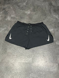Black Nike Men’s Dri Fit ADV Aeroswift 4” Racing Split Shorts