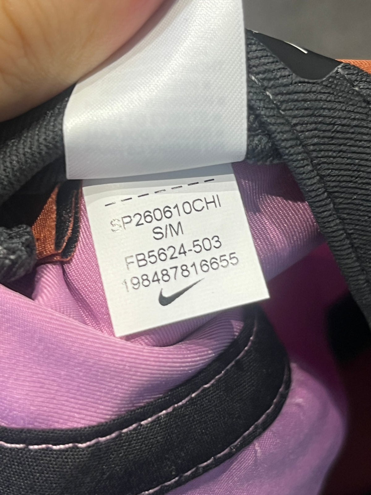 Light Magenta / Dusty Peach Nike Fly Unstructured Running Cap - Unisex