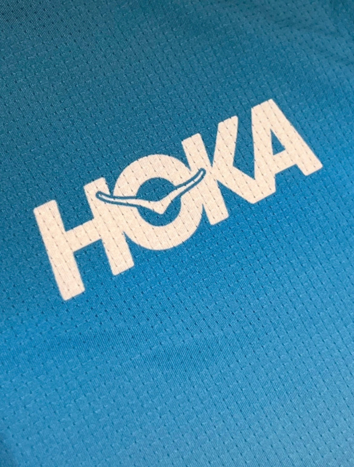 Orange/Blue Hoka Men’s Pro Elite Running T Shirt