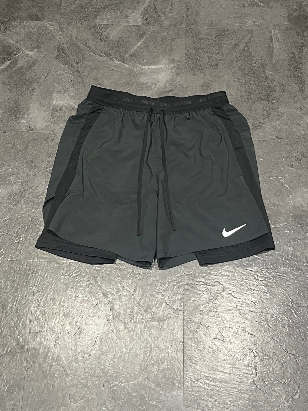 Black Nike Men’s Dri Fit Flex Stride 2in1 Running Shorts