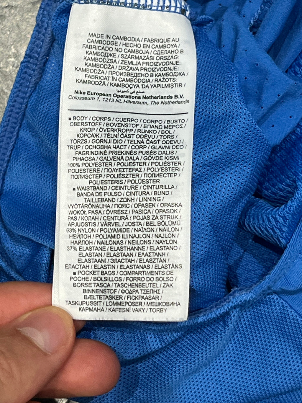 Blue Nike Men’s Dri Fit Flex Stride 5” Brief Lined Running Shorts