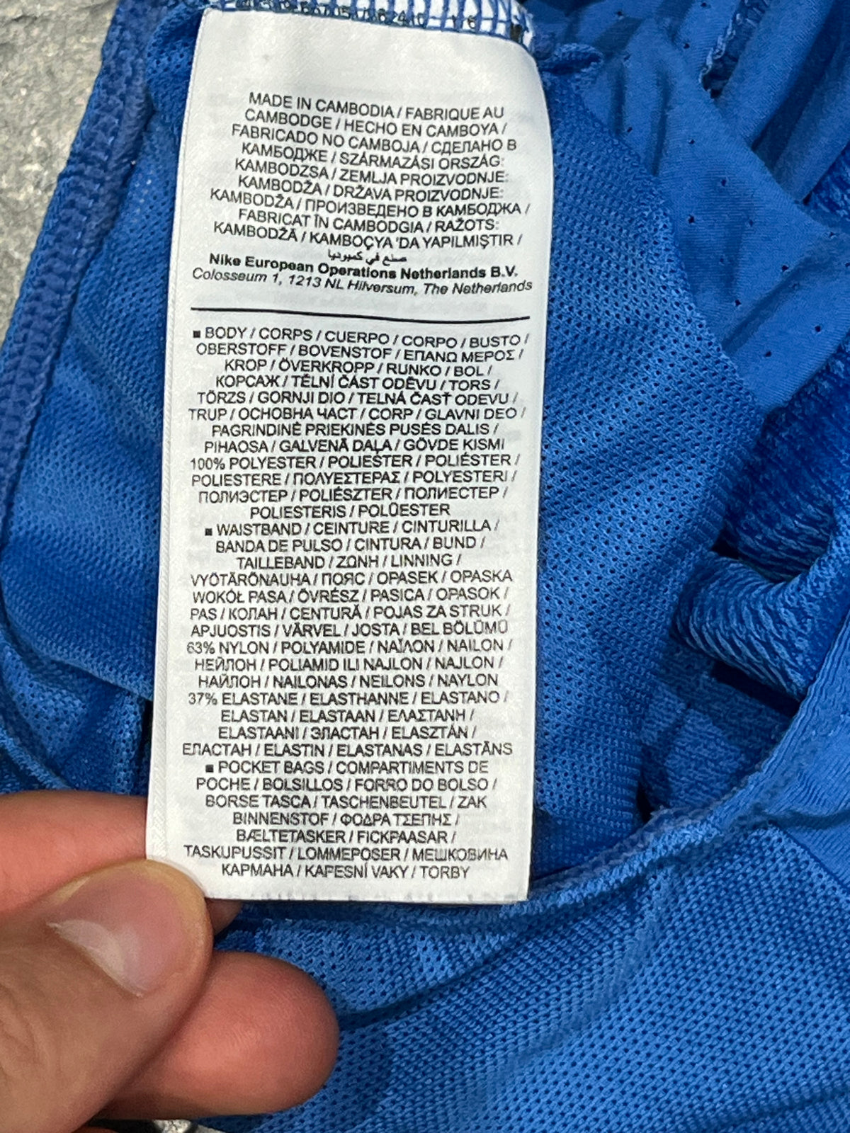Blue Nike Men’s Dri Fit Flex Stride 5” Brief Lined Running Shorts