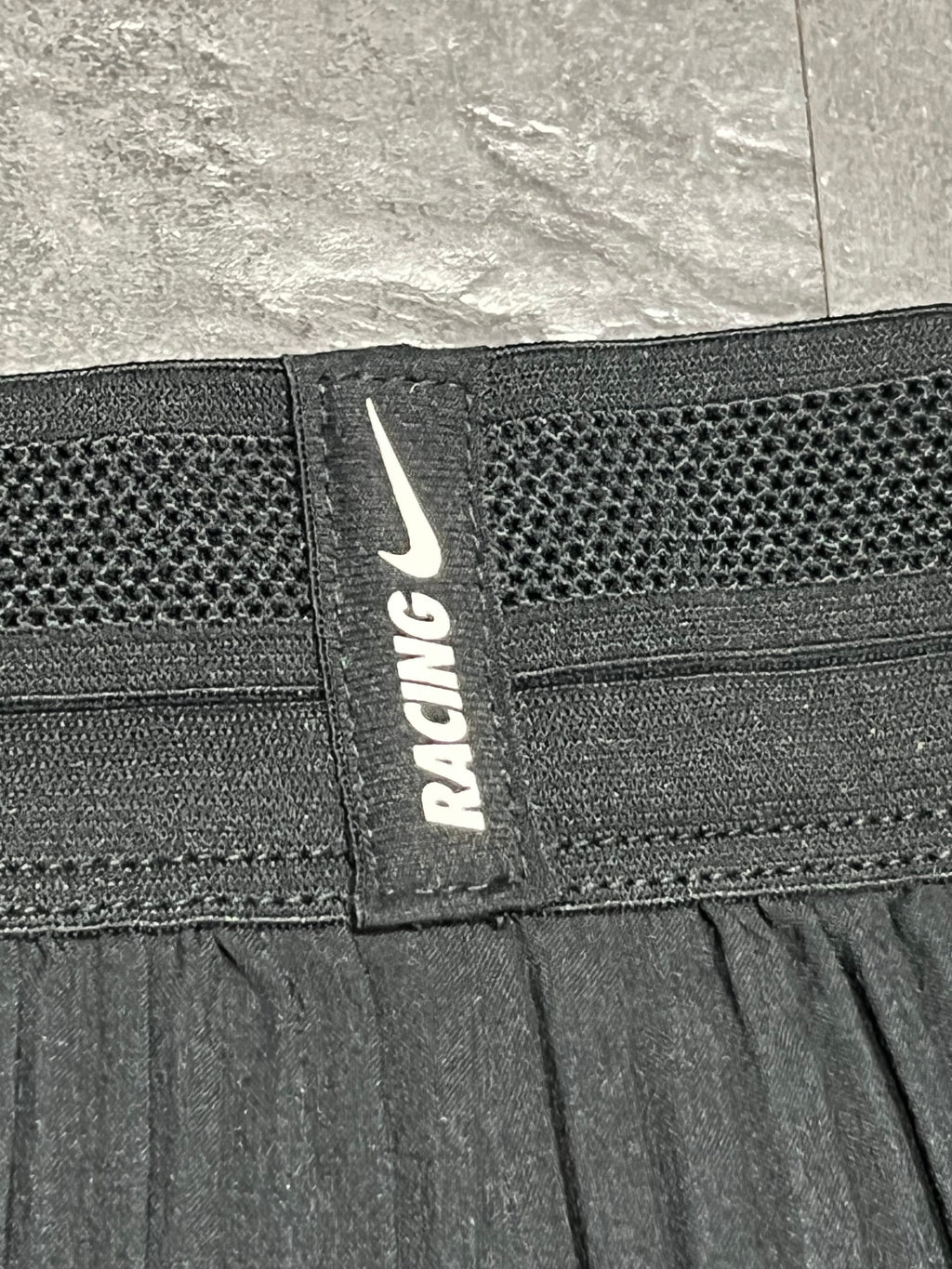 Black Nike Women’s Dri Fit ADV Aeroswift 3” Racing Split Shorts