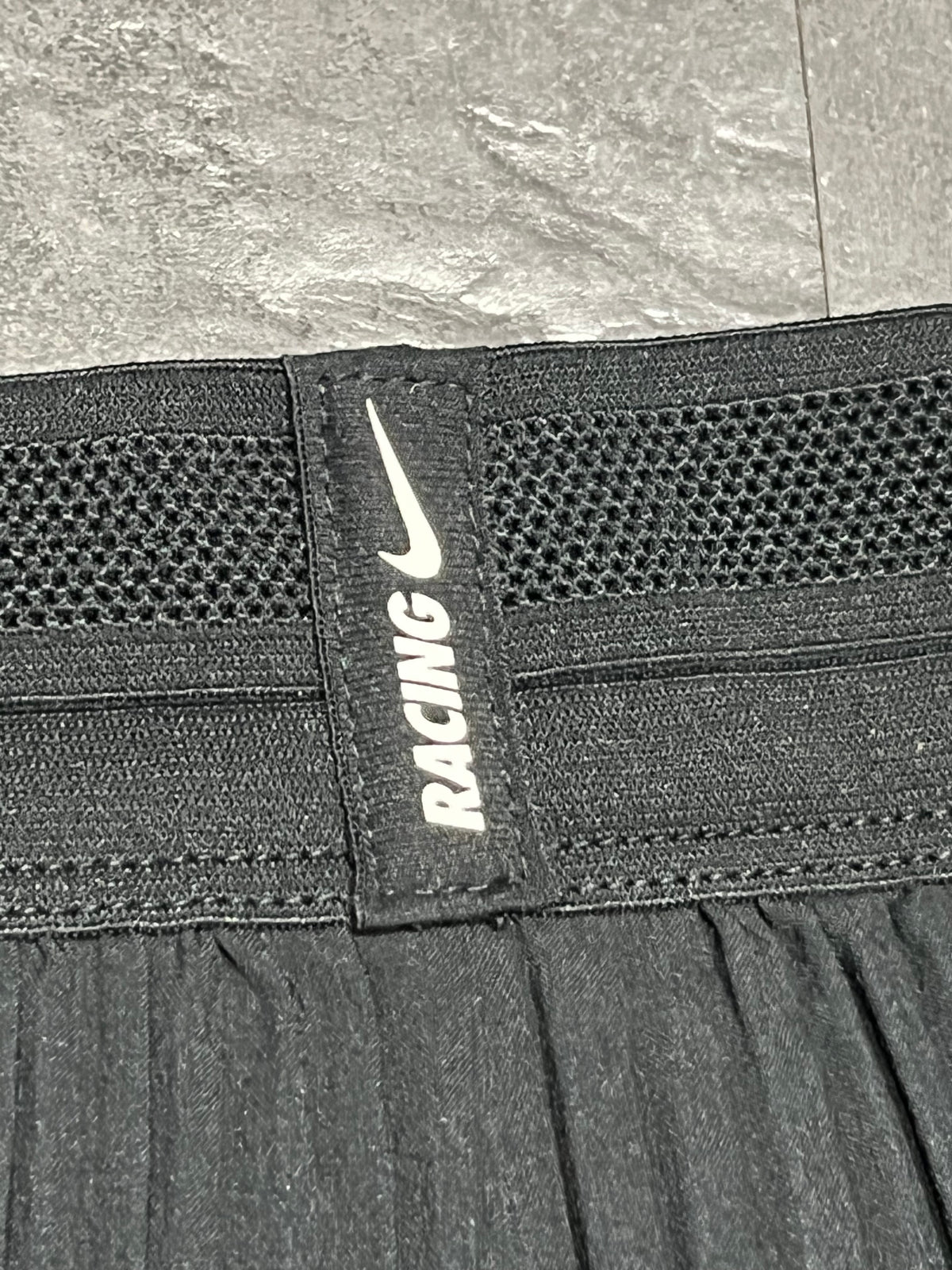 Black Nike Women’s Dri Fit ADV Aeroswift 3” Racing Split Shorts