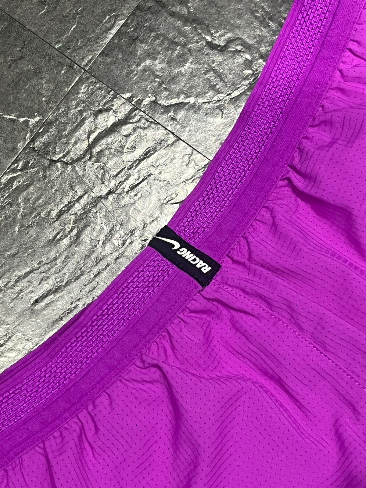 Purple Nike Men’s Dri Fit ADV Aeroswift 2” Racing Split Shorts