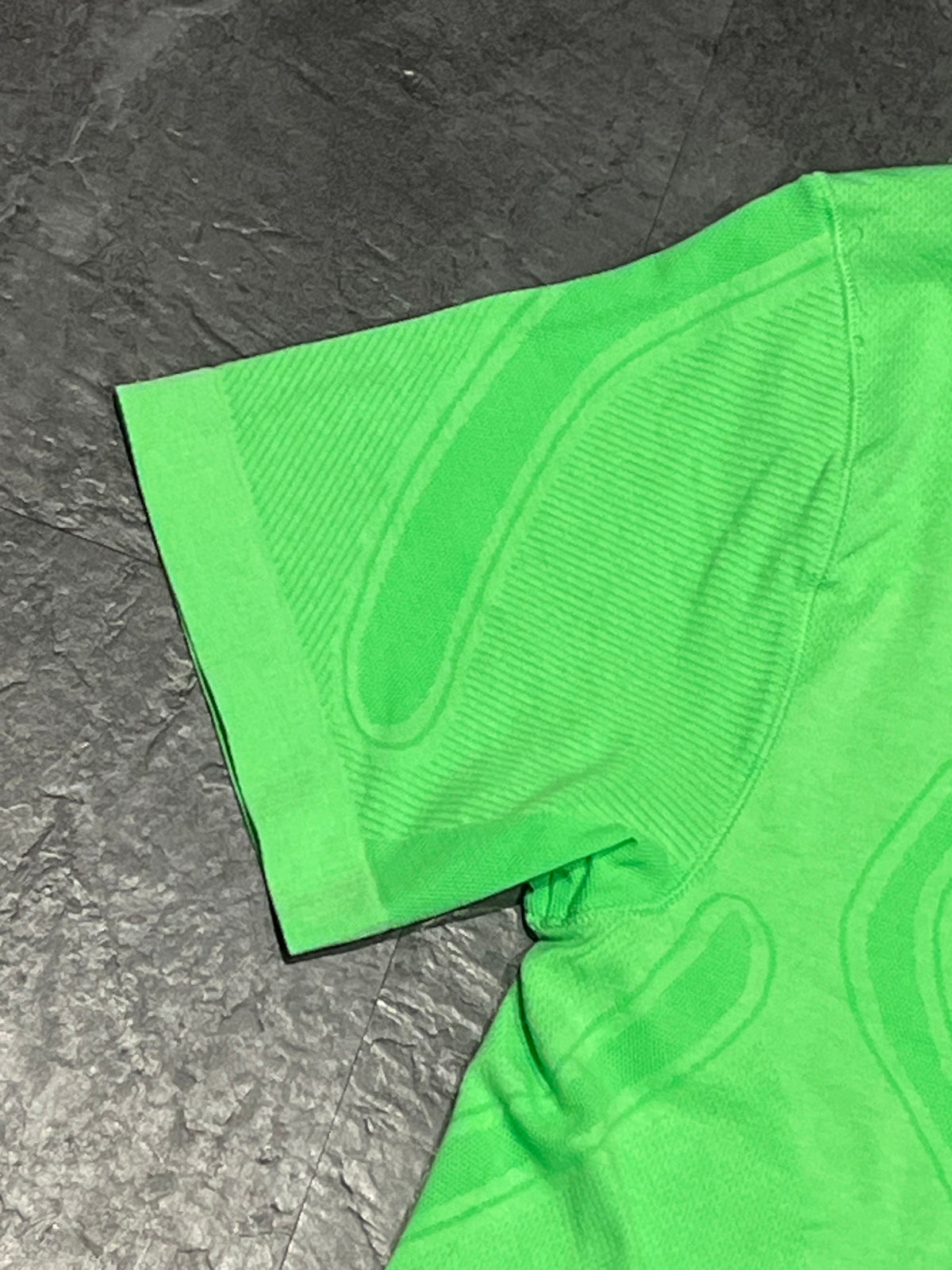 Green Asics Men’s Seamless Actibreeze SS Running T Shirt