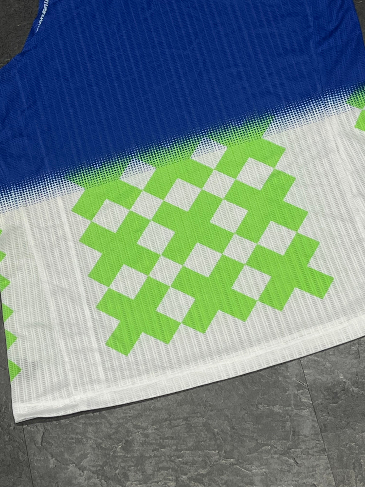Blue/Green/White SOAR Men’s Club Racing Singlet