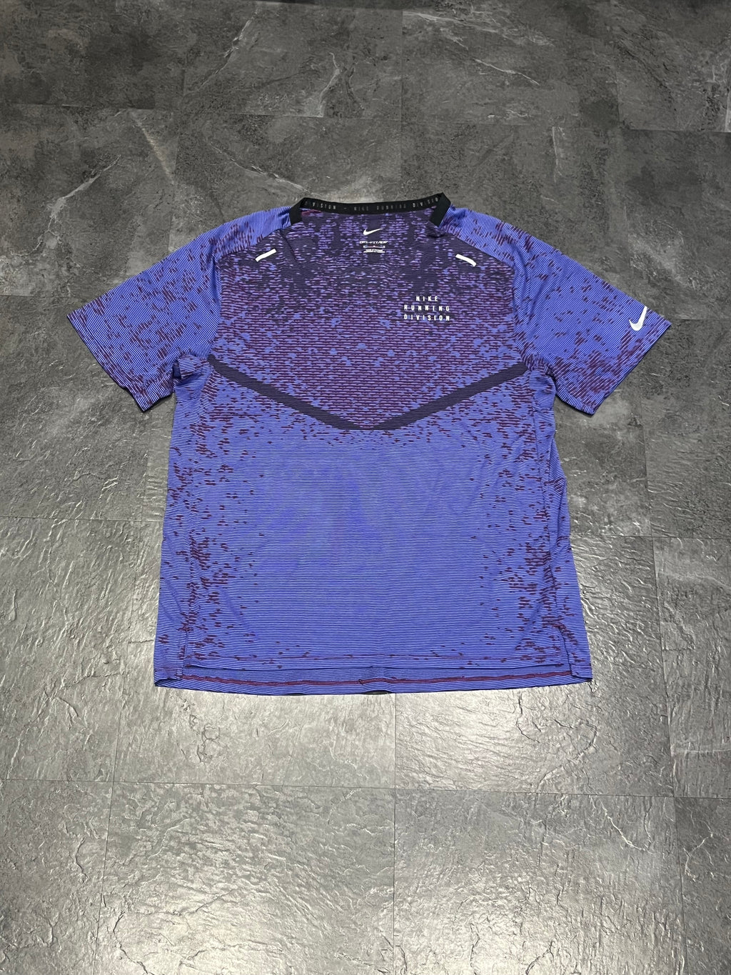 Purple & Black Nike Men’s Dri Fit ADV Running Division T Shirt