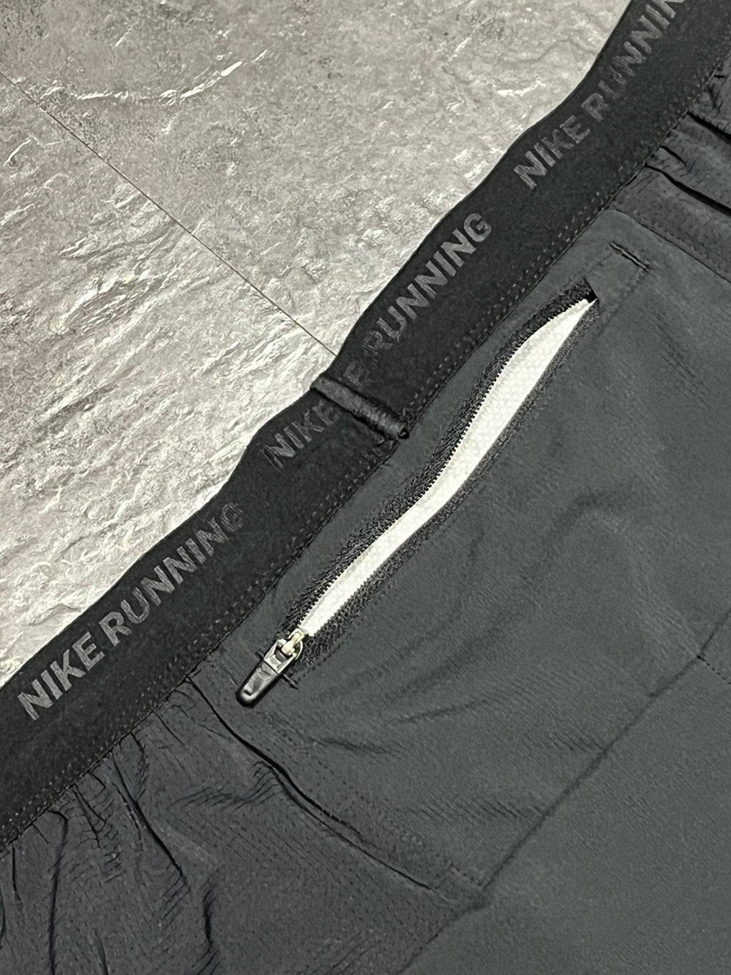 Black Nike Men’s Dri Fit Stride 5” Brief Lined Running Shorts