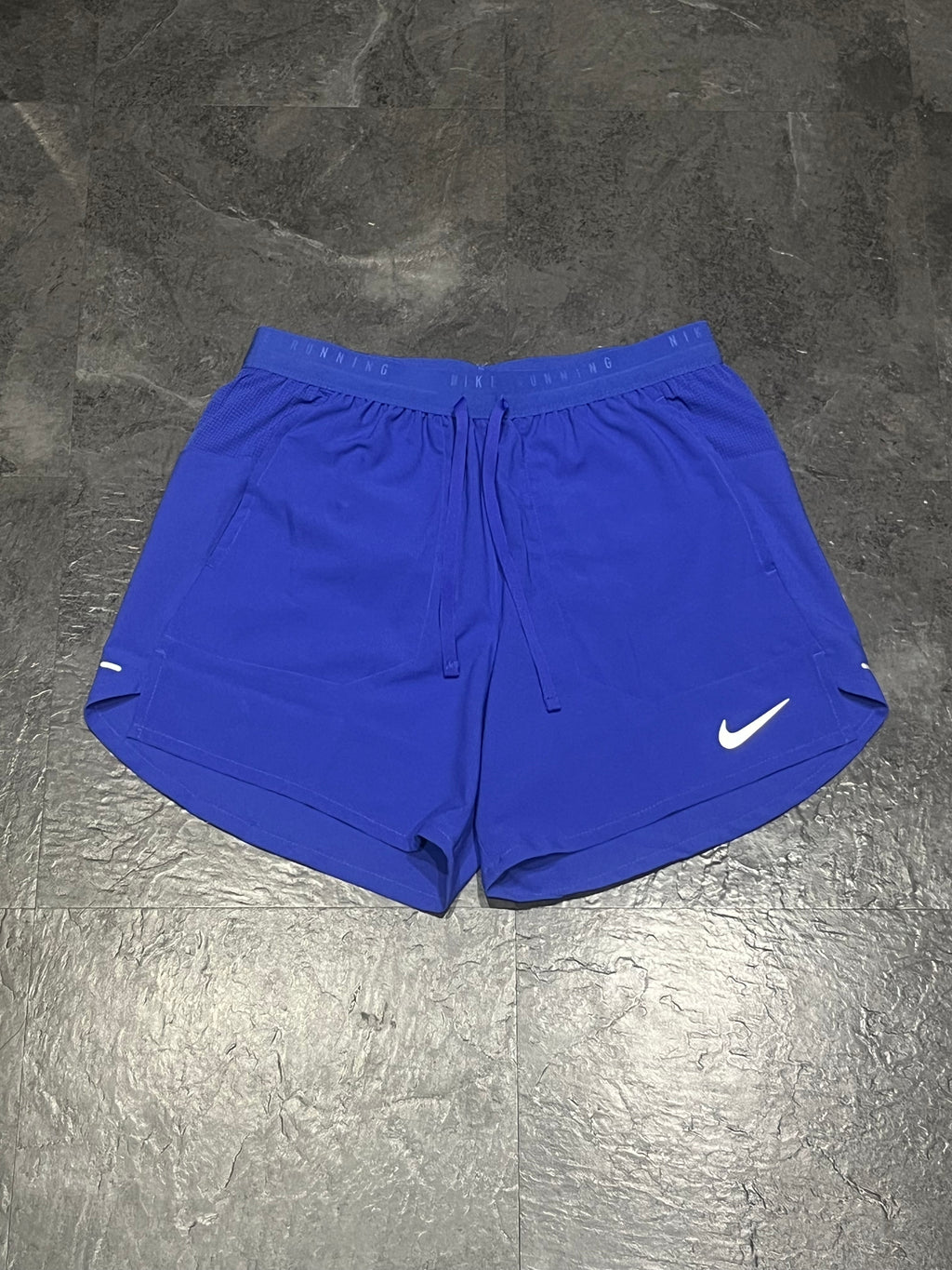Blue Nike Men’s Dri Fit Stride 5” Brief Lined Running Shorts